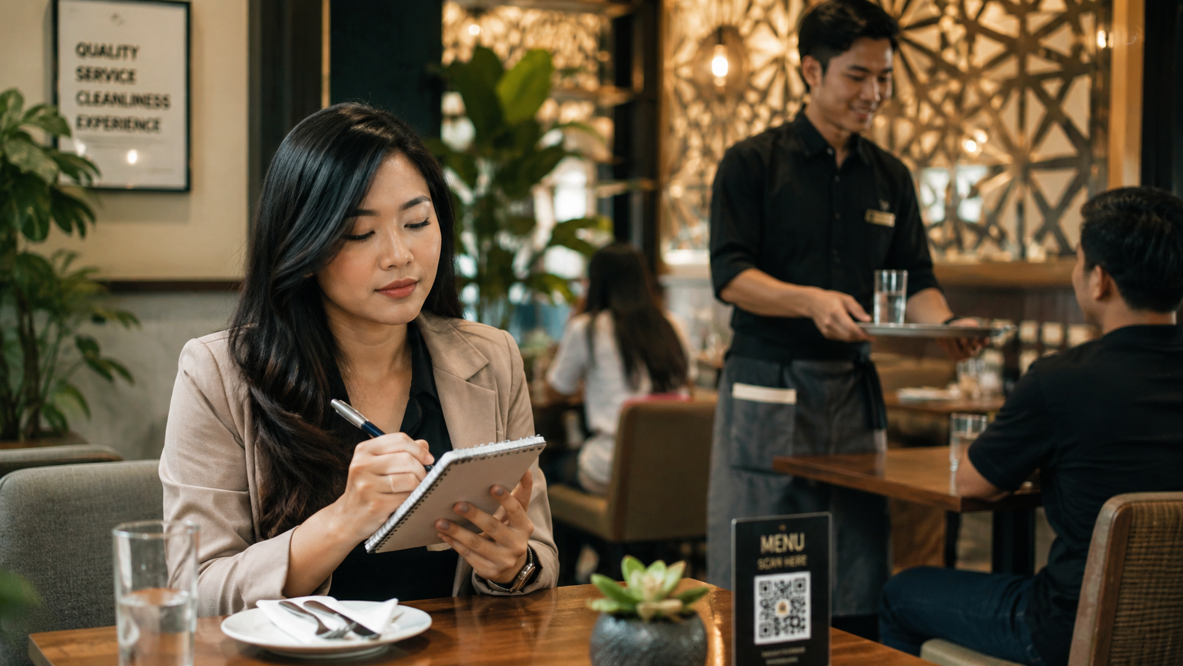 Mystery shopper service
